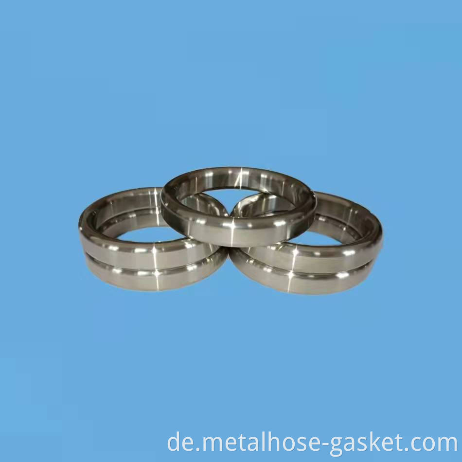 Flange soft iron oval ring washer